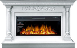 Электрокамин Royal Flame Sicilia с очагом Vision 42 LOG LED белый Royal Flame Sicilia с очагом Vision 42 LOG LED белый