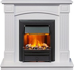 Каминокомплект Dimplex Boston очаг Brookline Black белый Dimplex Boston очаг Brookline Black белый