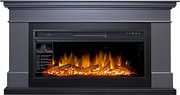 Электрокамин Royal Flame California с очагом Vision 42 LOG LED серый графит Royal Flame California с очагом Vision 42 LOG LED серый графит